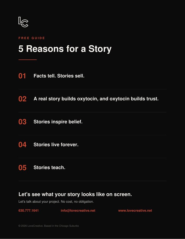 5 Reasons for a Story guide cover